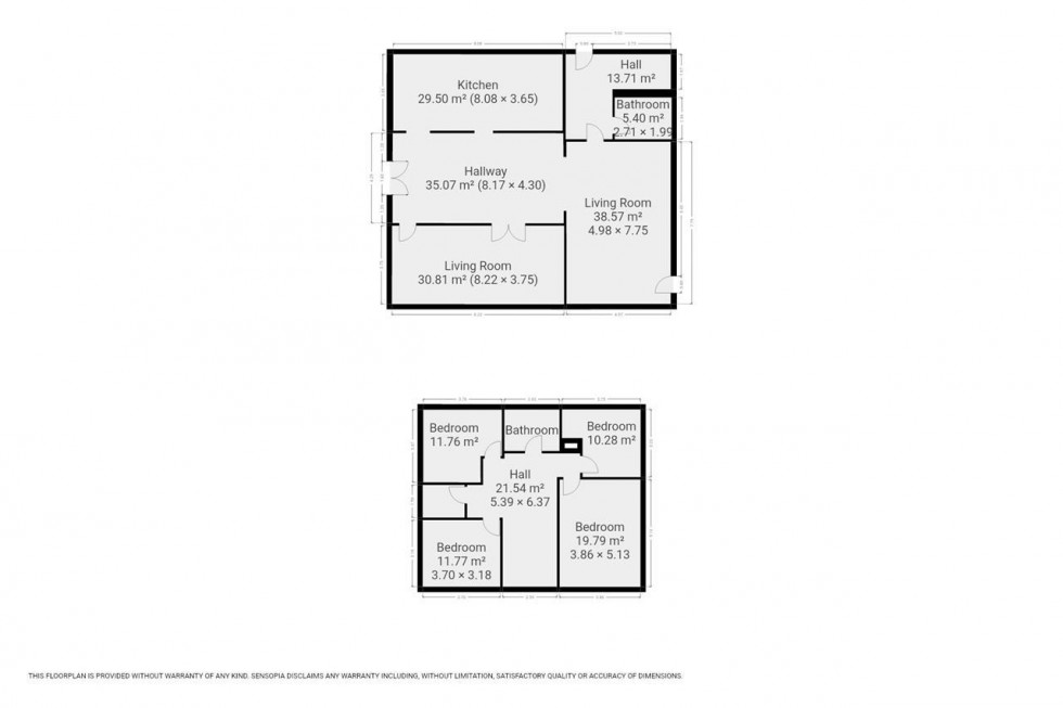 Floorplan for Dean House Farm Barn,Allerton Lane