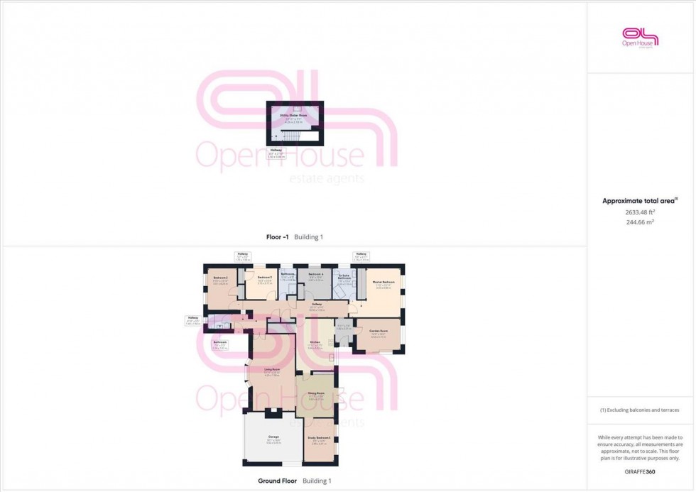 Floorplan for Dean Court Road,Rottingdean