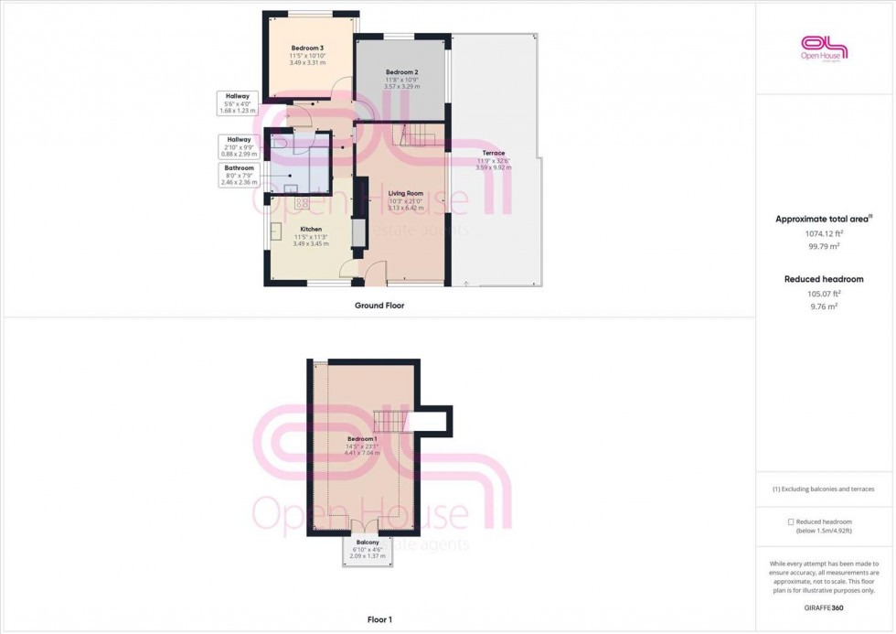 Floorplan for Roderick Avenue