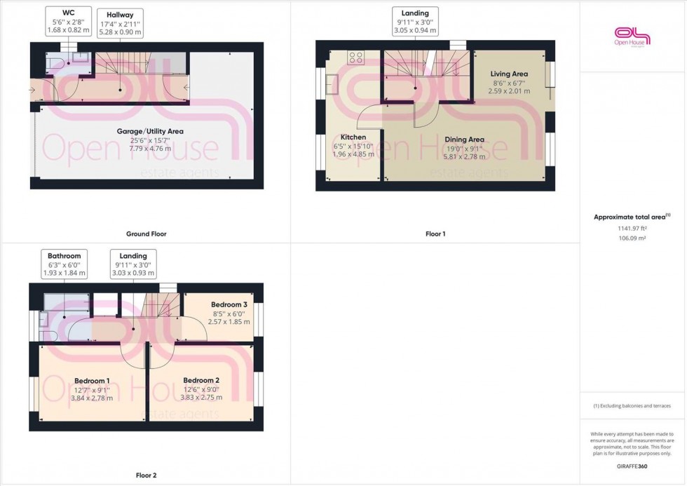 Floorplan for Badgers Close