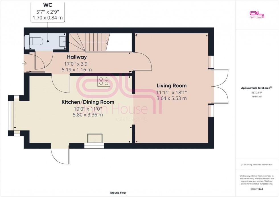 Floorplan for South Coast Road