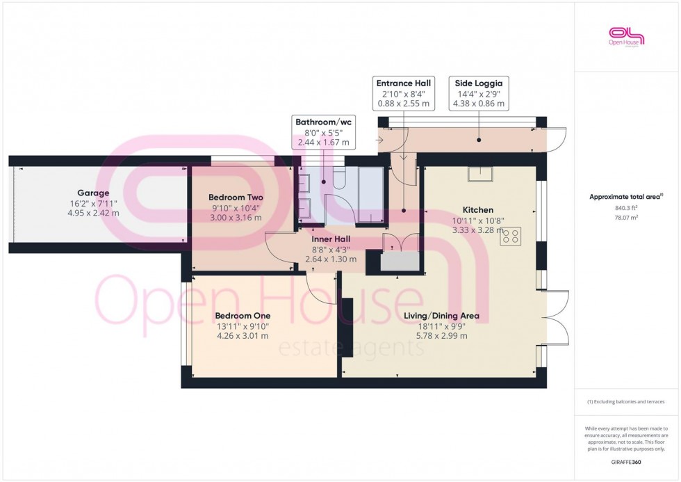 Floorplan for Hoddern Avenue