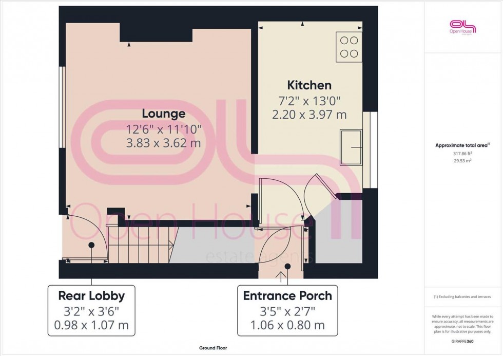 Floorplan for Bevendean Avenue,Saltdean