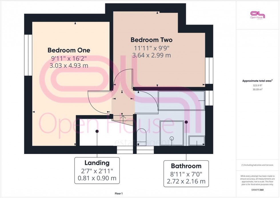 Floorplan for Bevendean Avenue,Saltdean