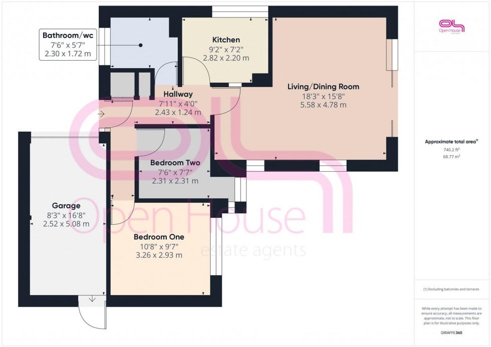 Floorplan for Foxhill, Peacehaven