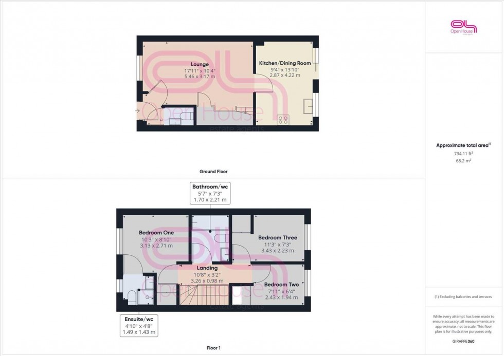 Floorplan for Westview Close