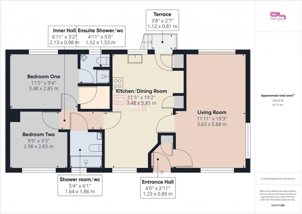 Floorplan for Newhaven Heights, Court Farm Road