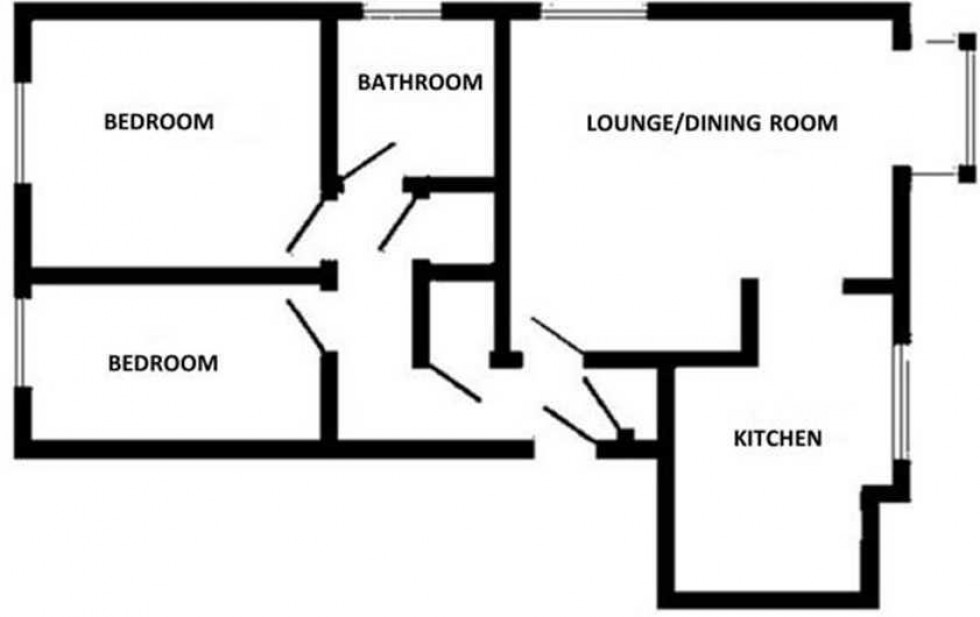 Floorplan for Balcombe Road, Peacehaven