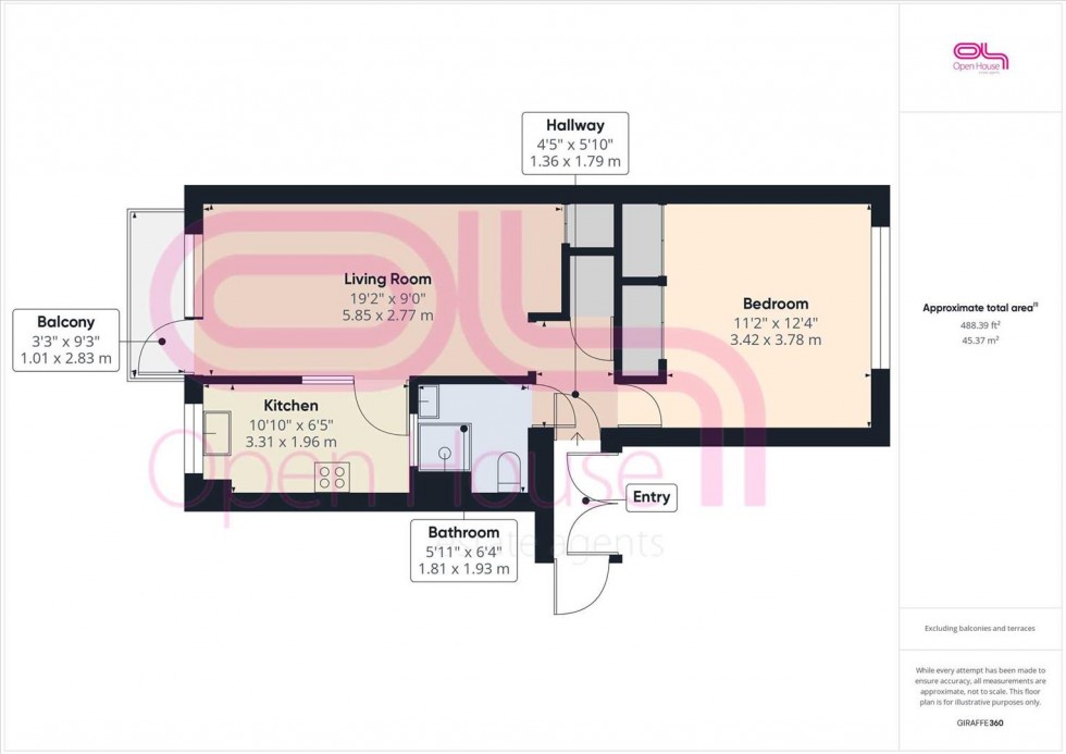 Floorplan for Fairfield, Sutton Avenue