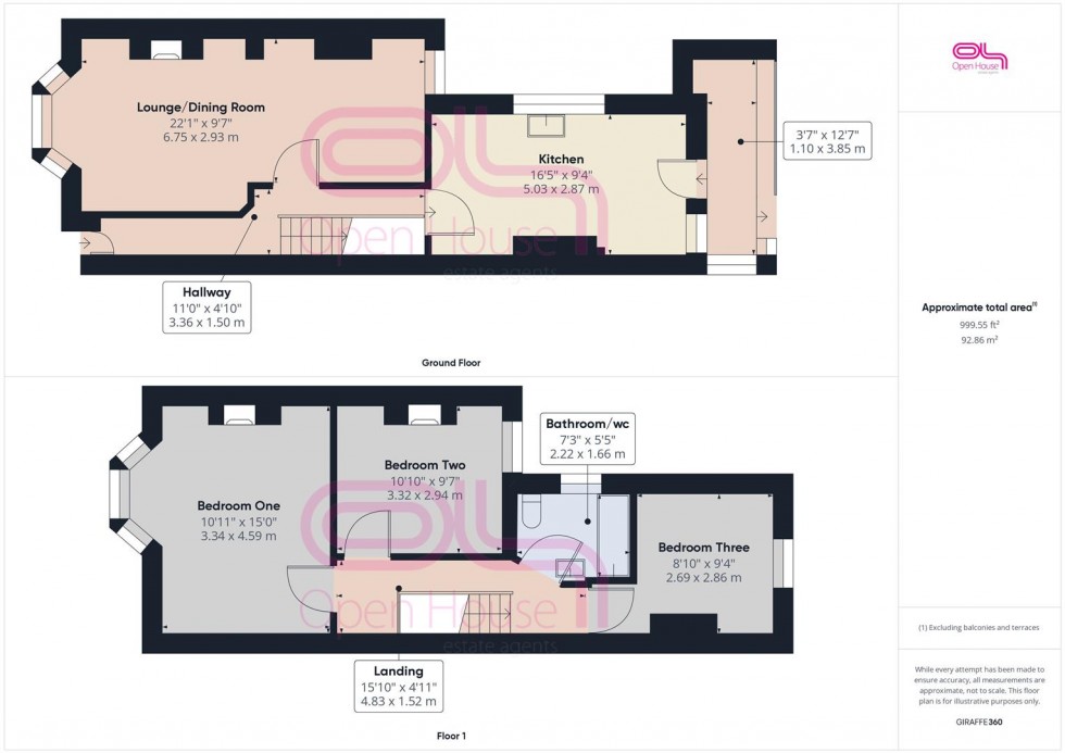 Floorplan for Norman Road, Newhaven