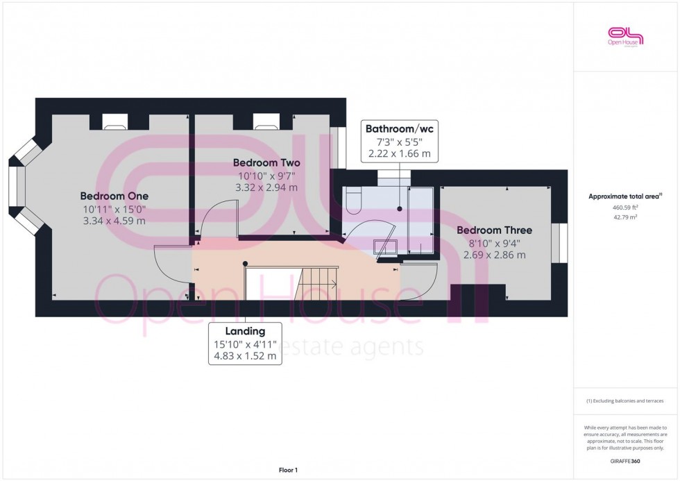 Floorplan for Norman Road, Newhaven