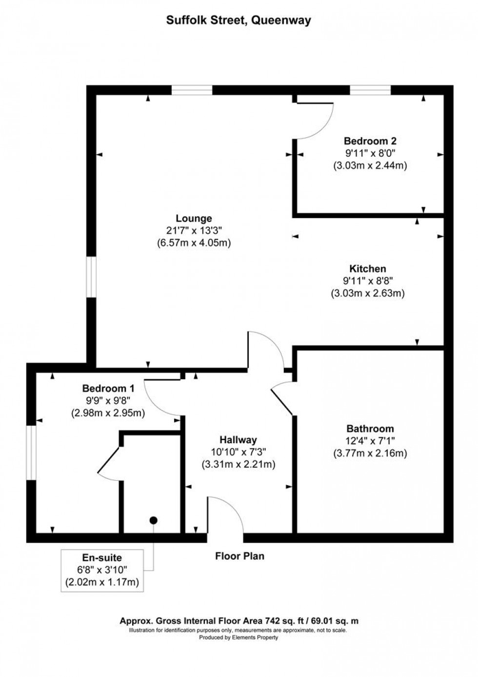 Floorplan for Suffolk Street Queensway, Birmingham