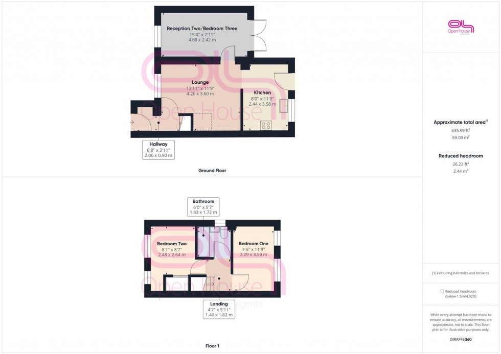 Floorplan for Lulham Close, Telscombe Cliffs, Peacehaven