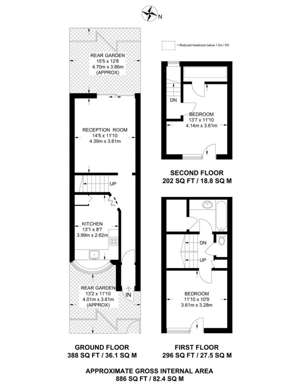 Floorplan for Mackenzie Road, Islington, London