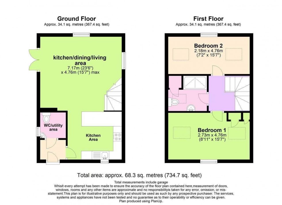 Floorplan for Chennells Brook House,North Heath Lane,Horsham