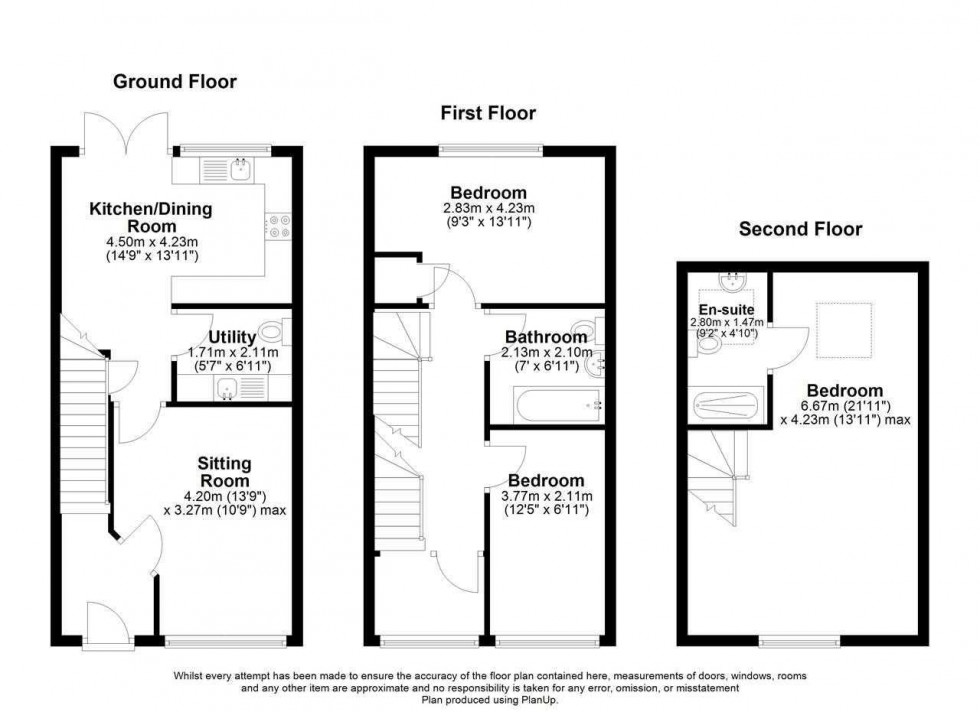 Floorplan for Alfa Way,Great Sankey