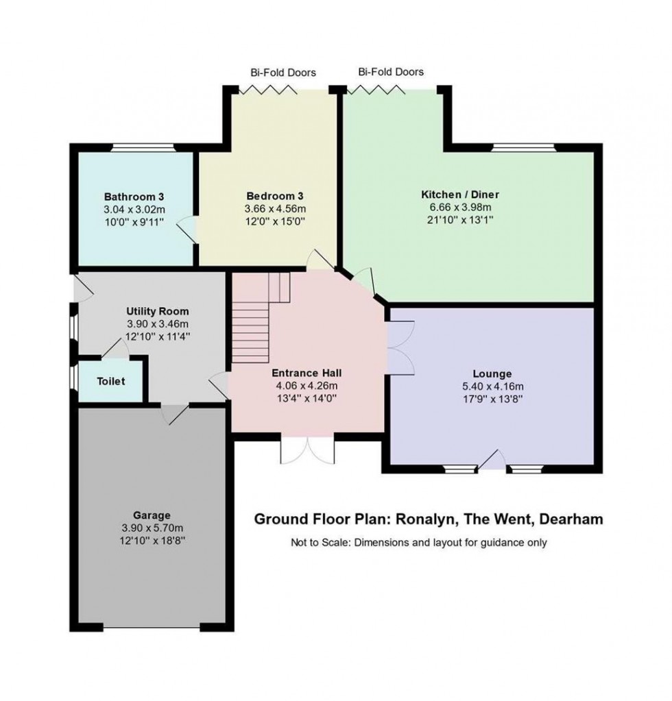 Floorplan for Ronalyn, The Went, Dearham