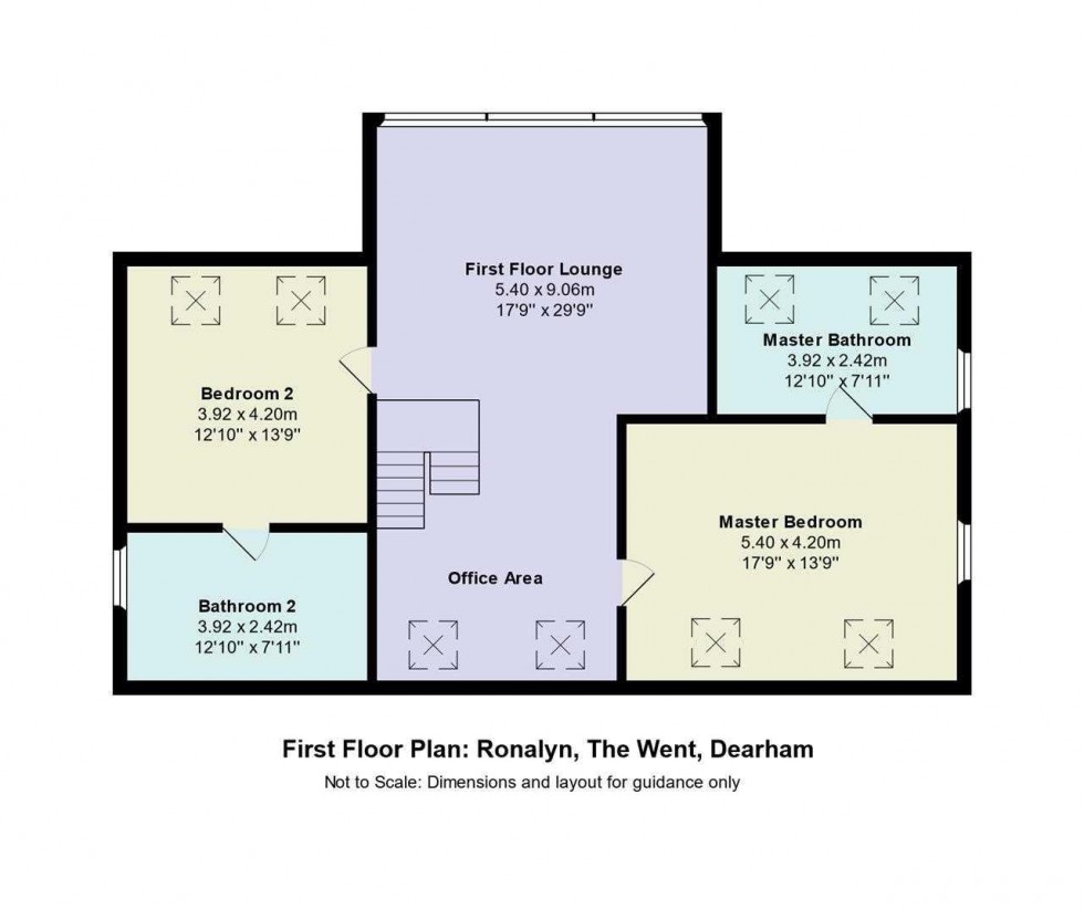 Floorplan for Ronalyn, The Went, Dearham