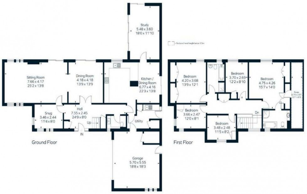 Floorplan for Littleworth Lane, Esher