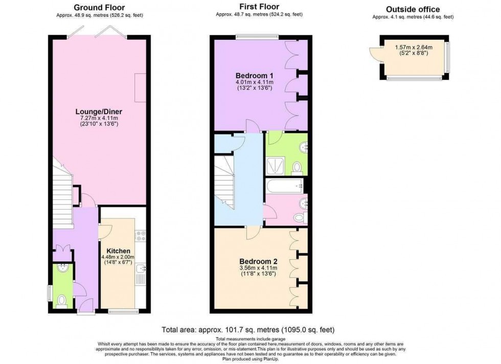 Floorplan for Fernbank Close,Horsham Road,Forest Green