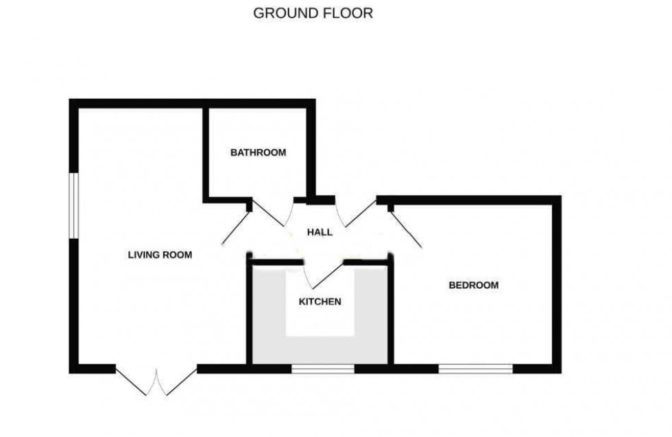 Floorplan for Fountain Court. Wharf Road,Gnosall