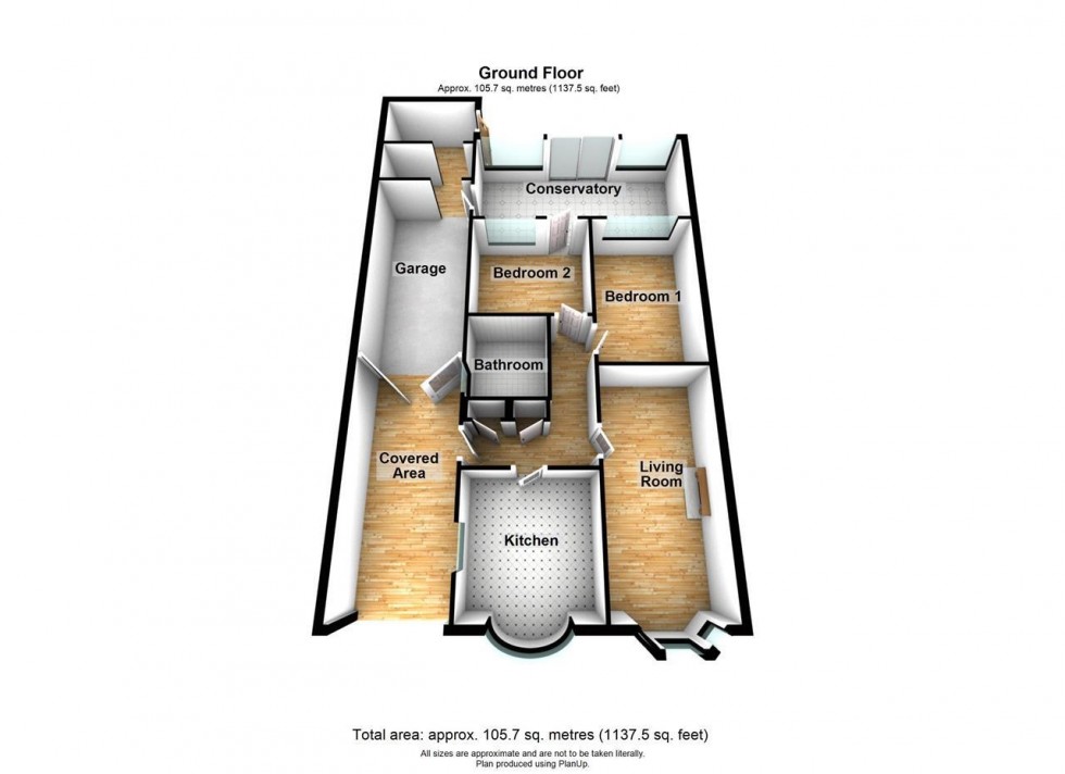 Floorplan for Fieldhouse Drive,Muxton