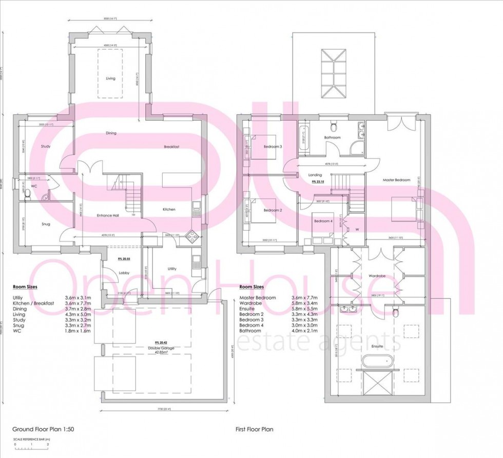 Floorplan for Jubilee Hall Lane, Gayton