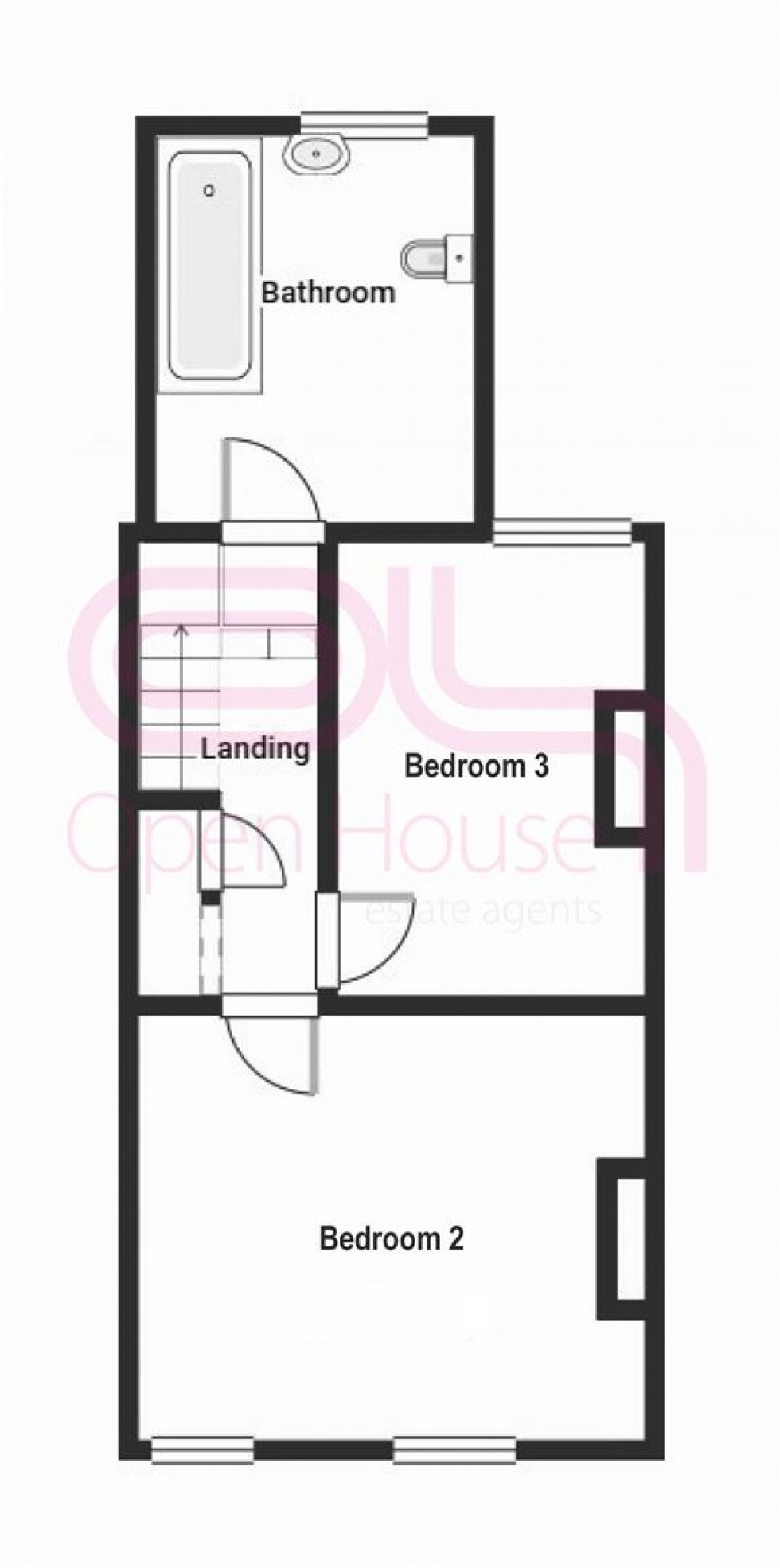 Floorplan for Ditton Walk, Cambridge