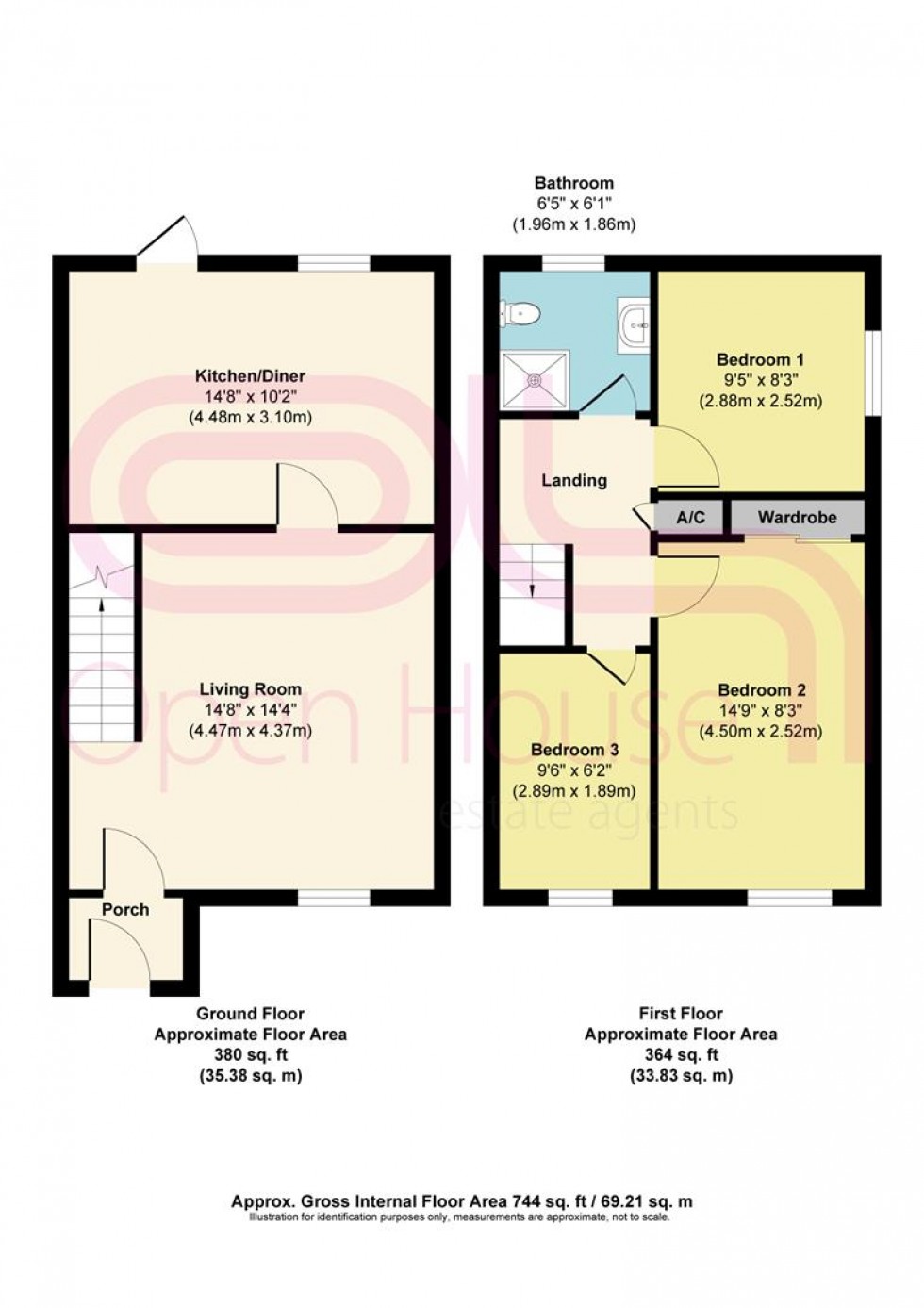 Floorplan for The Lynx, Cambridge