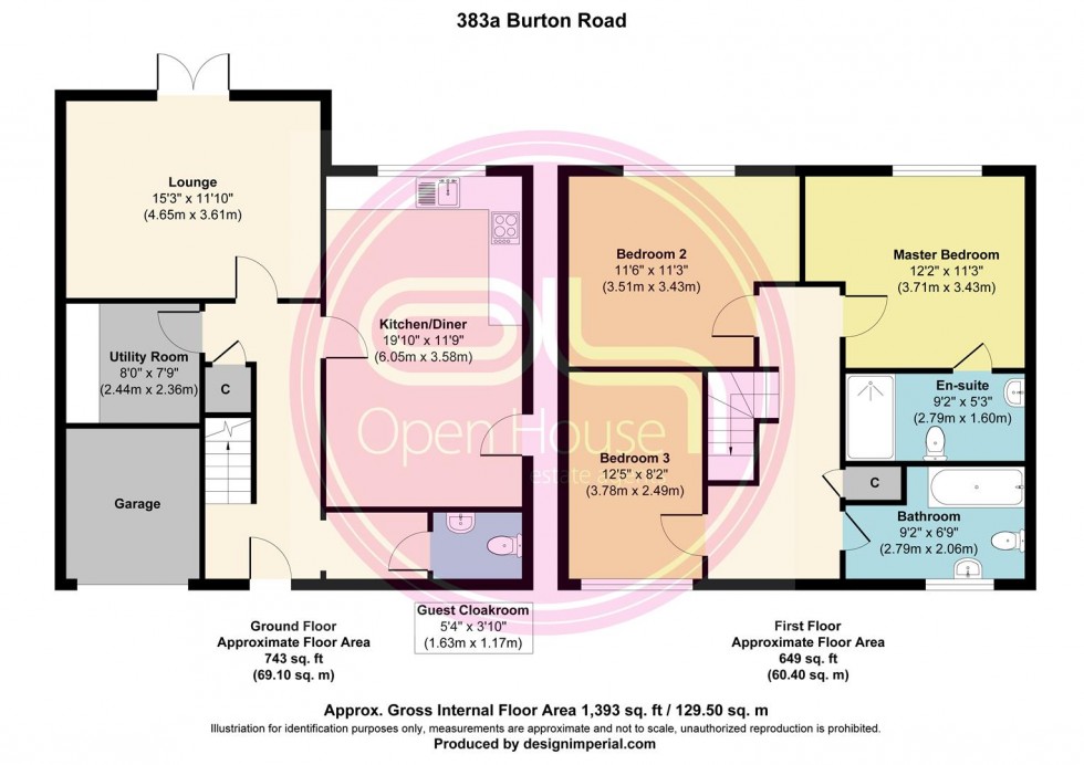 Floorplan for Burton Road, Midway