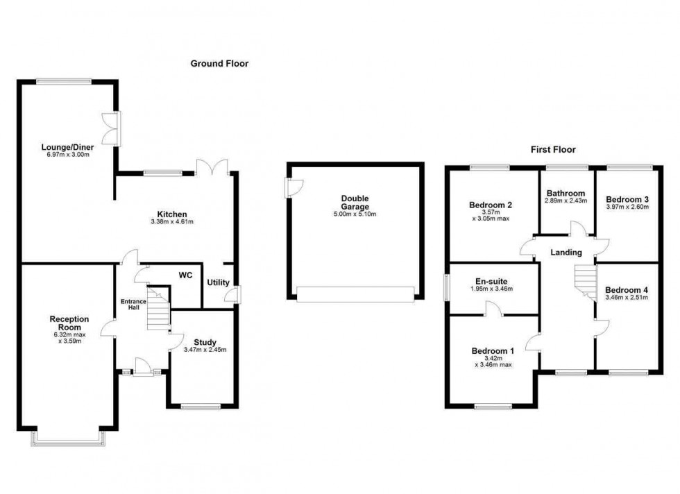 Floorplan for Grange Court,Hixon