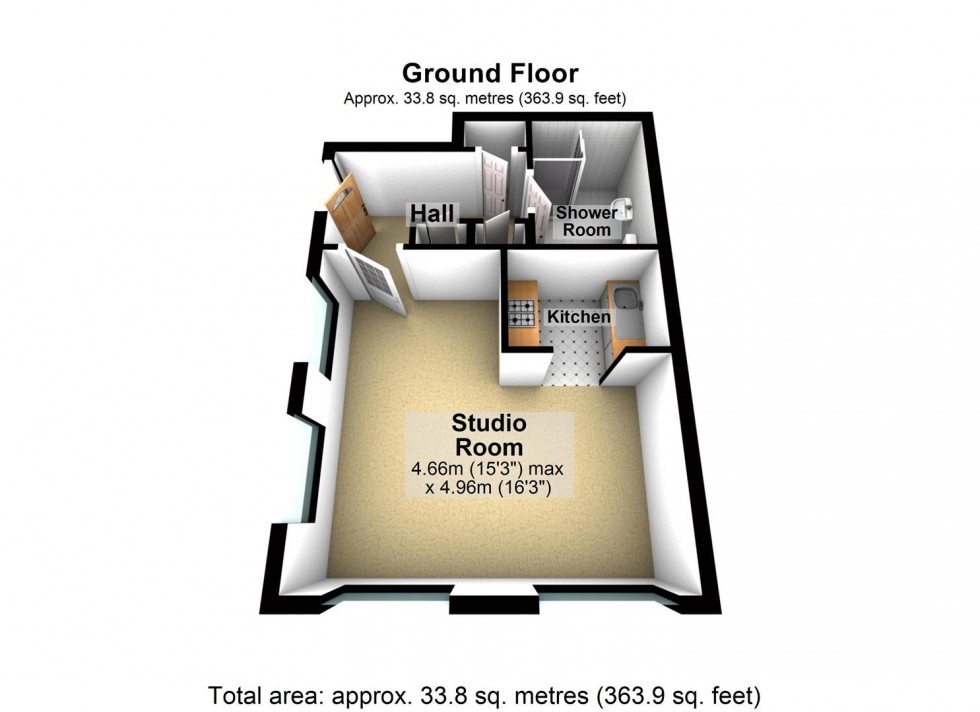 Floorplan for Beech Court,Beccles Rd