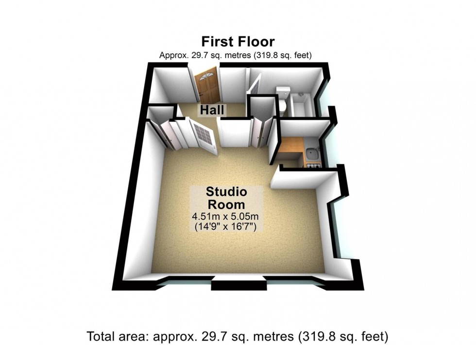 Floorplan for Beccles Road, Worthing