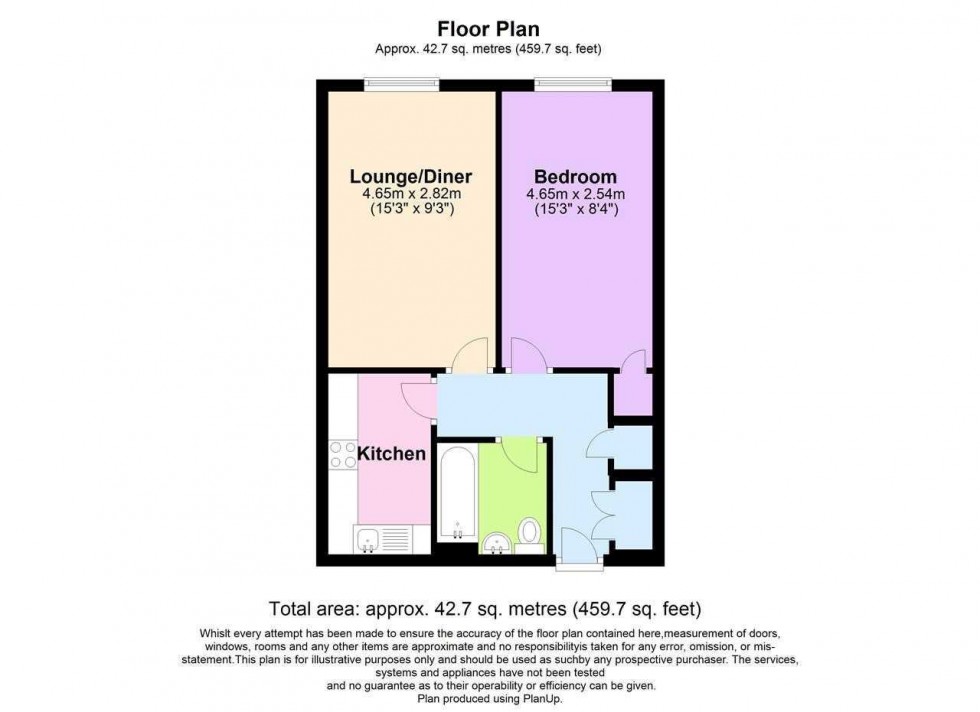 Floorplan for Osterley House,Godwin Way,Horsham