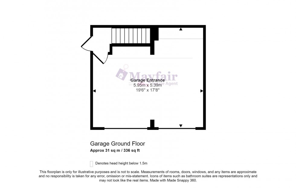 Floorplan for Tillering Lane, Scartho Top, DN33