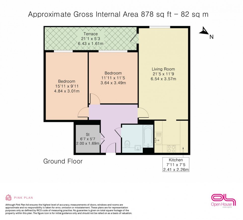 Floorplan for Brannigan Way, Edgware