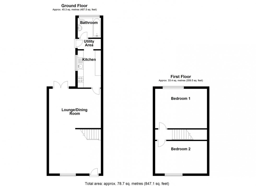 Floorplan for Lansdown Road, Kingswood