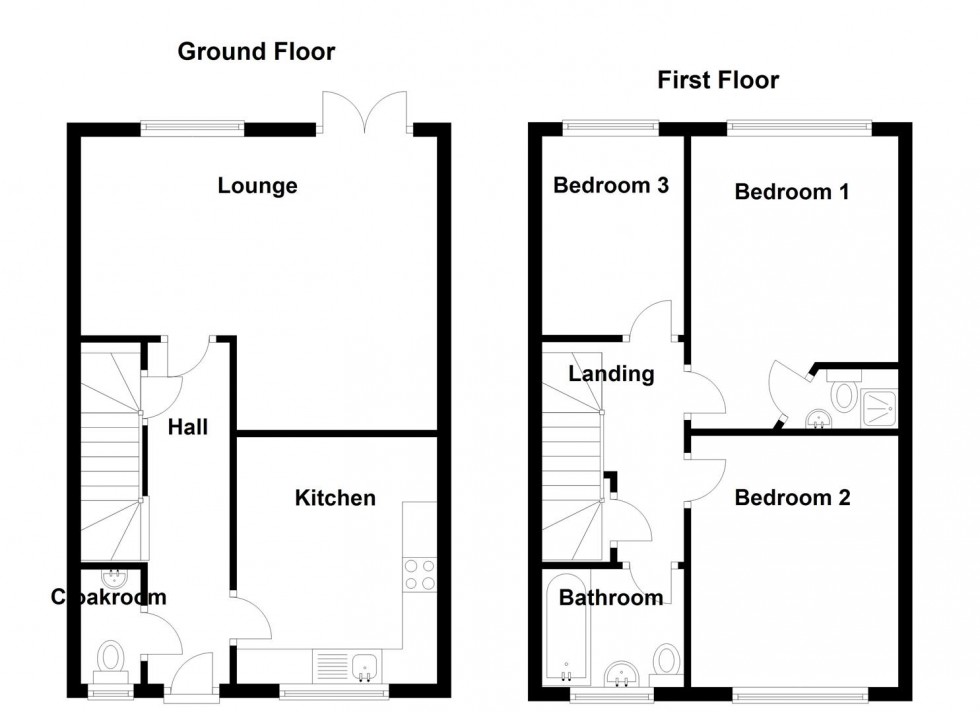 Floorplan for Cheers Drive, Bristol