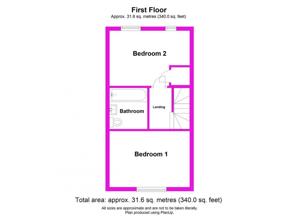 Floorplan for Penson Way