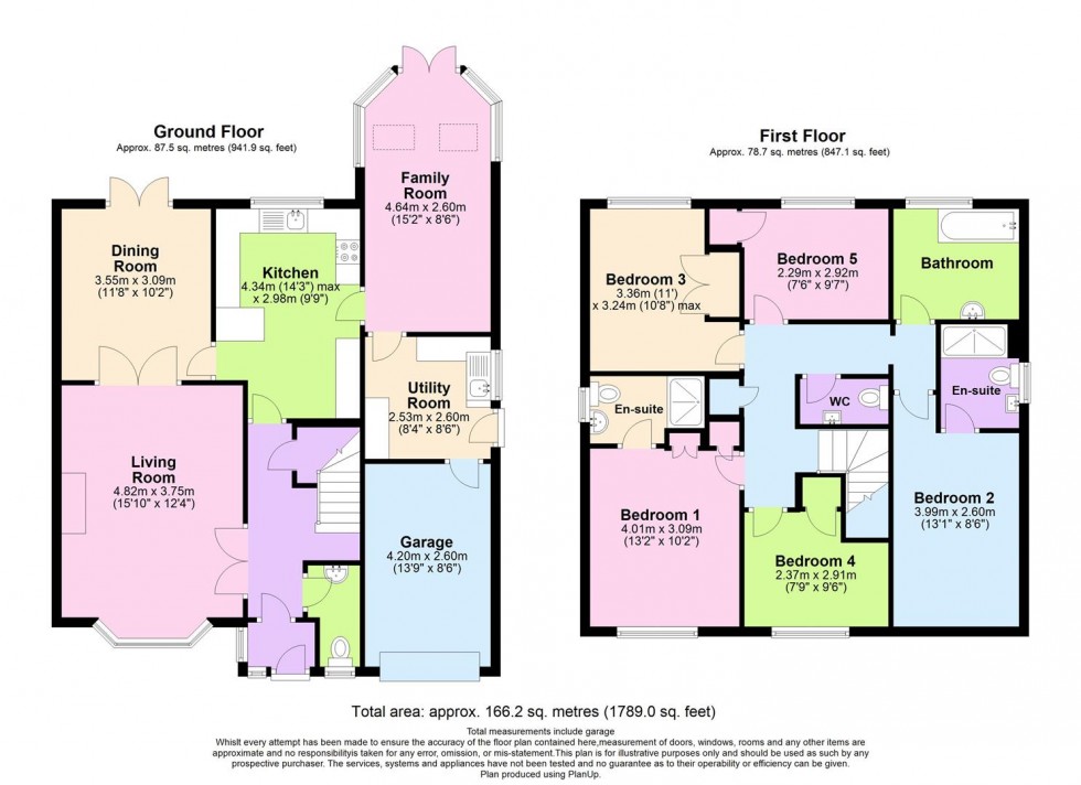 Floorplan for Keats Close, Horsham