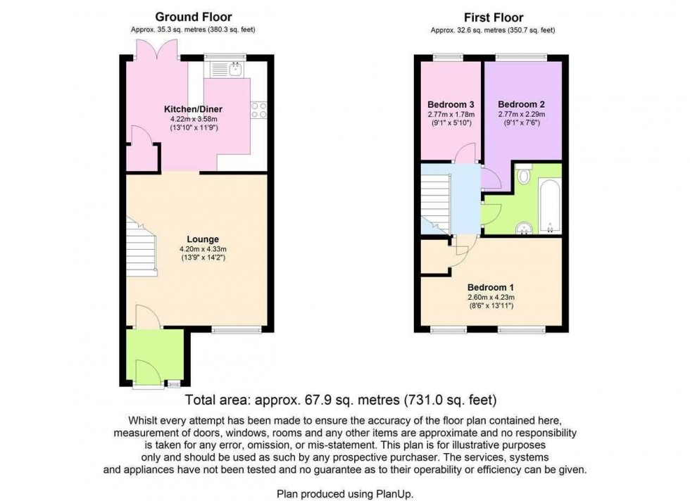 Floorplan for Stoneybrook,,Horsham