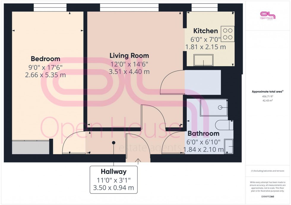 Floorplan for Homeridge House