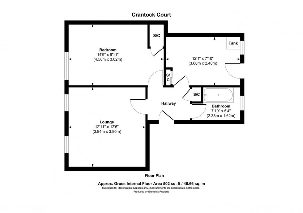 Floorplan for 203 Hagley Road,, Birmingham