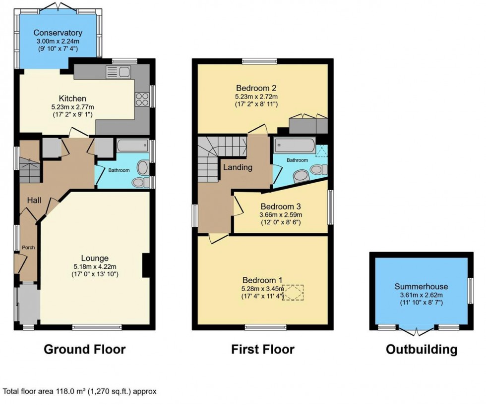 Floorplan for Victoria Avenue, Peacehaven