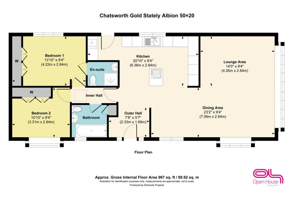 Floorplan for Short Heath Road, Moira