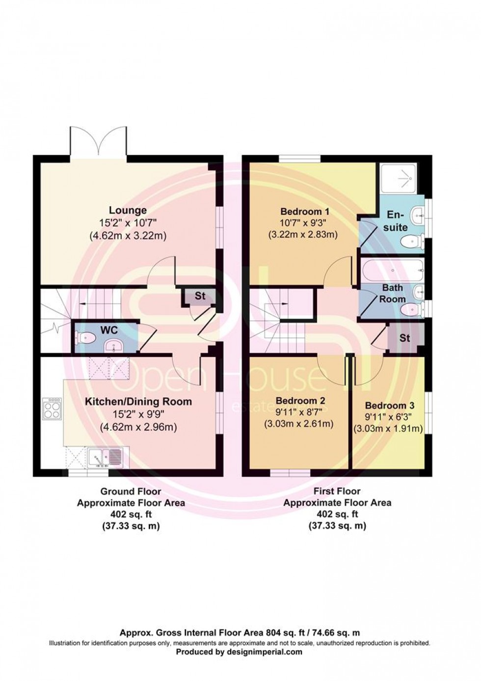 Floorplan for Ember Close, Woodville