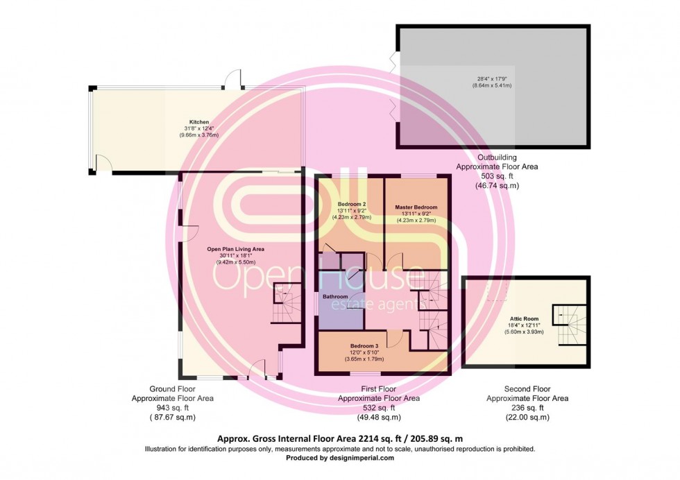 Floorplan for Burton Road, Branston, Burton-Upon-Trent