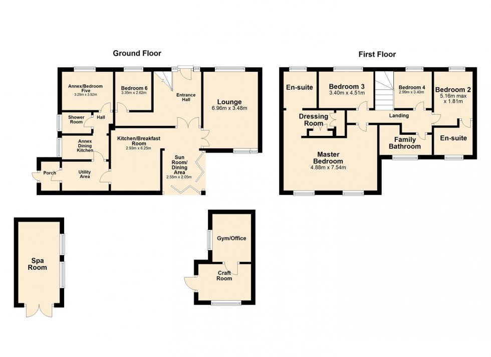 Floorplan for Rivermead. Green Road, Weston