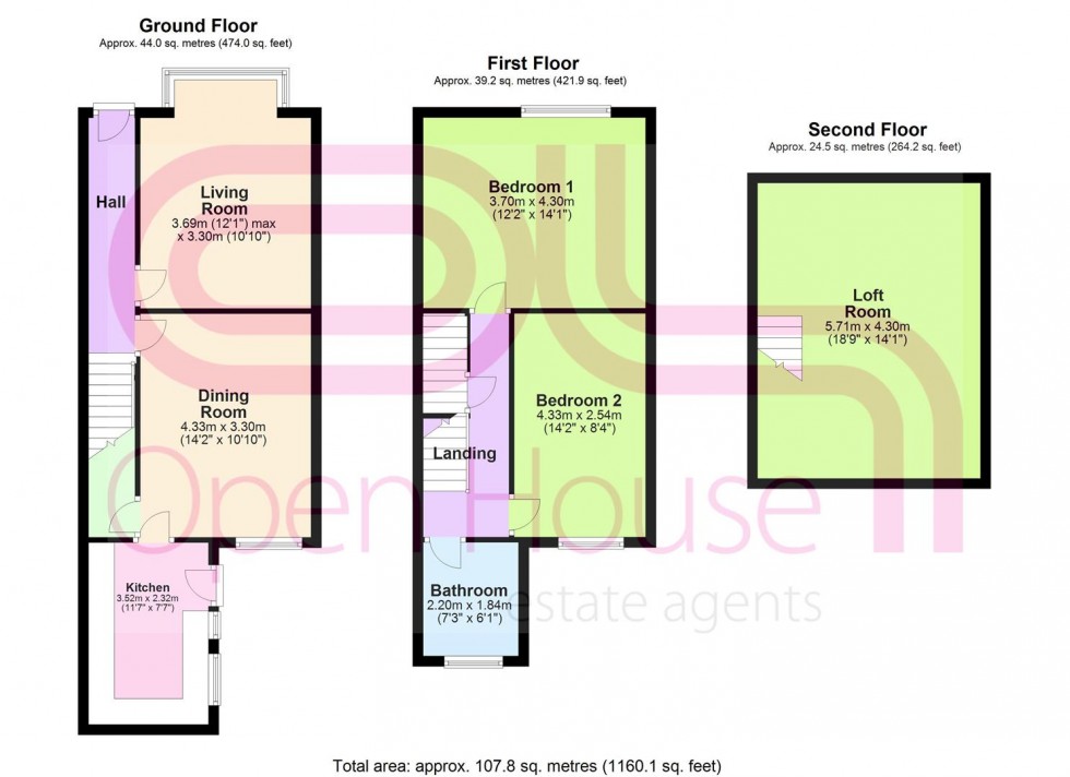 Floorplan for Beverley Road, Bolton