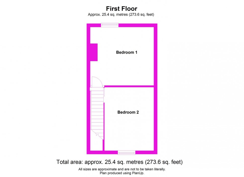 Floorplan for Mount Terrace, Ellesmere Road, St. Martins